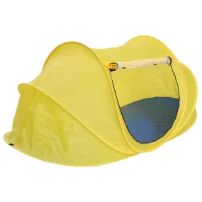 1-2 Person Portable Camping Pop Up Beach Tent Yellow
