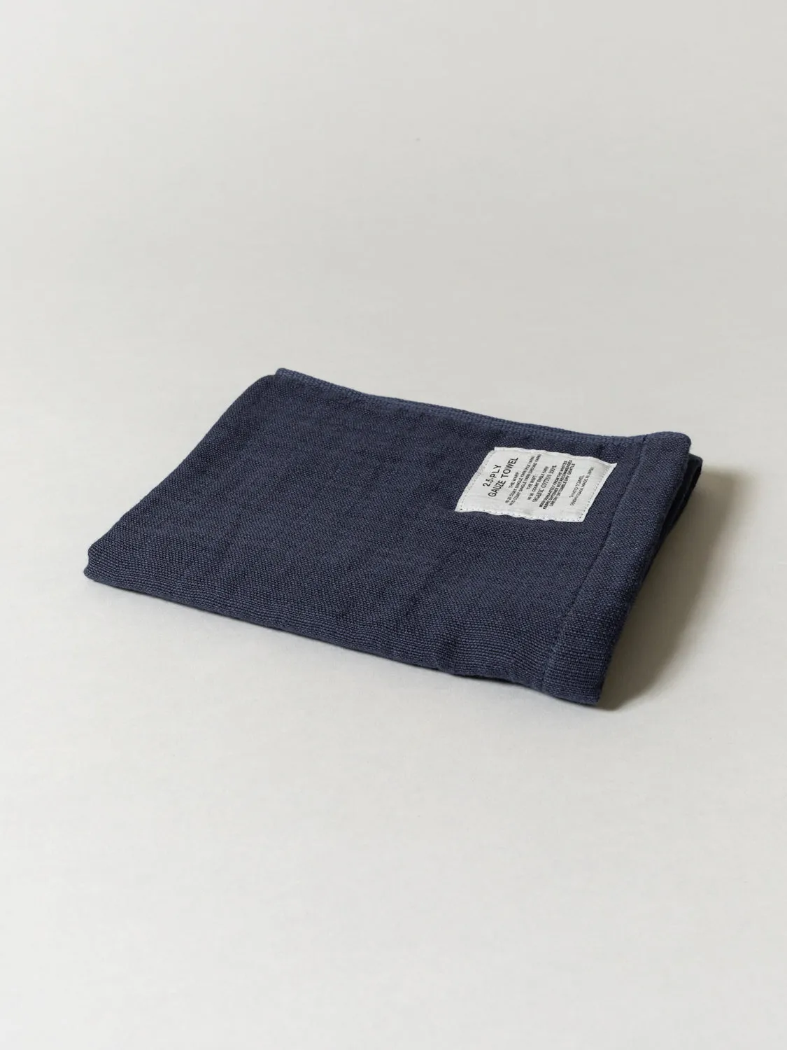 2.5-Ply Gauze Kitchen Towel, Navy