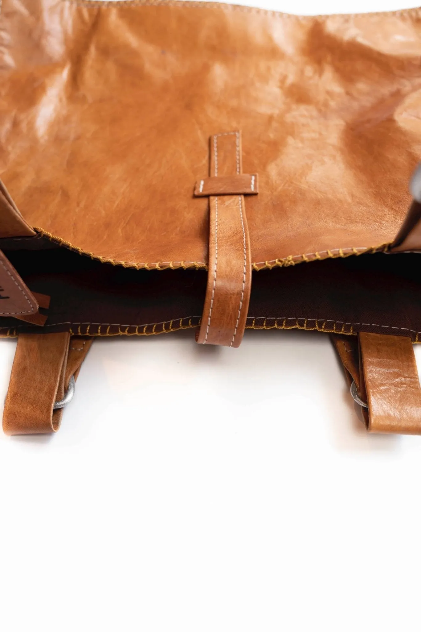 2nd Story Goods Goat Leather Tote