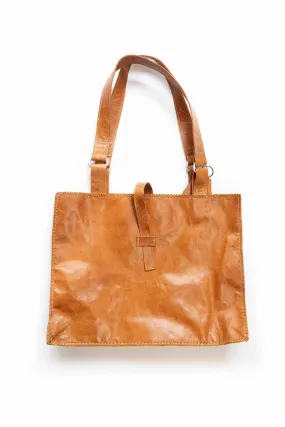 2nd Story Goods Goat Leather Tote