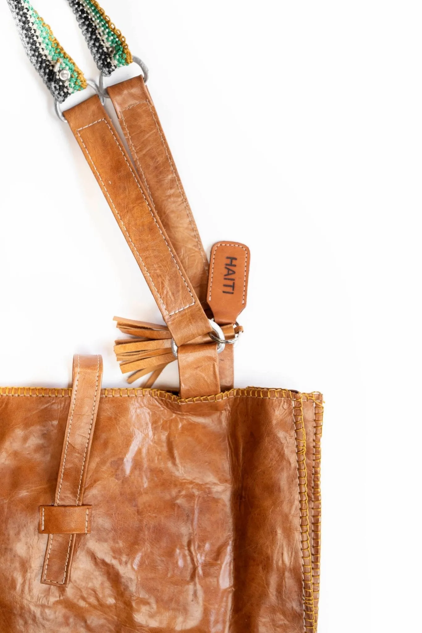 2nd Story Goods Goat Leather Tote