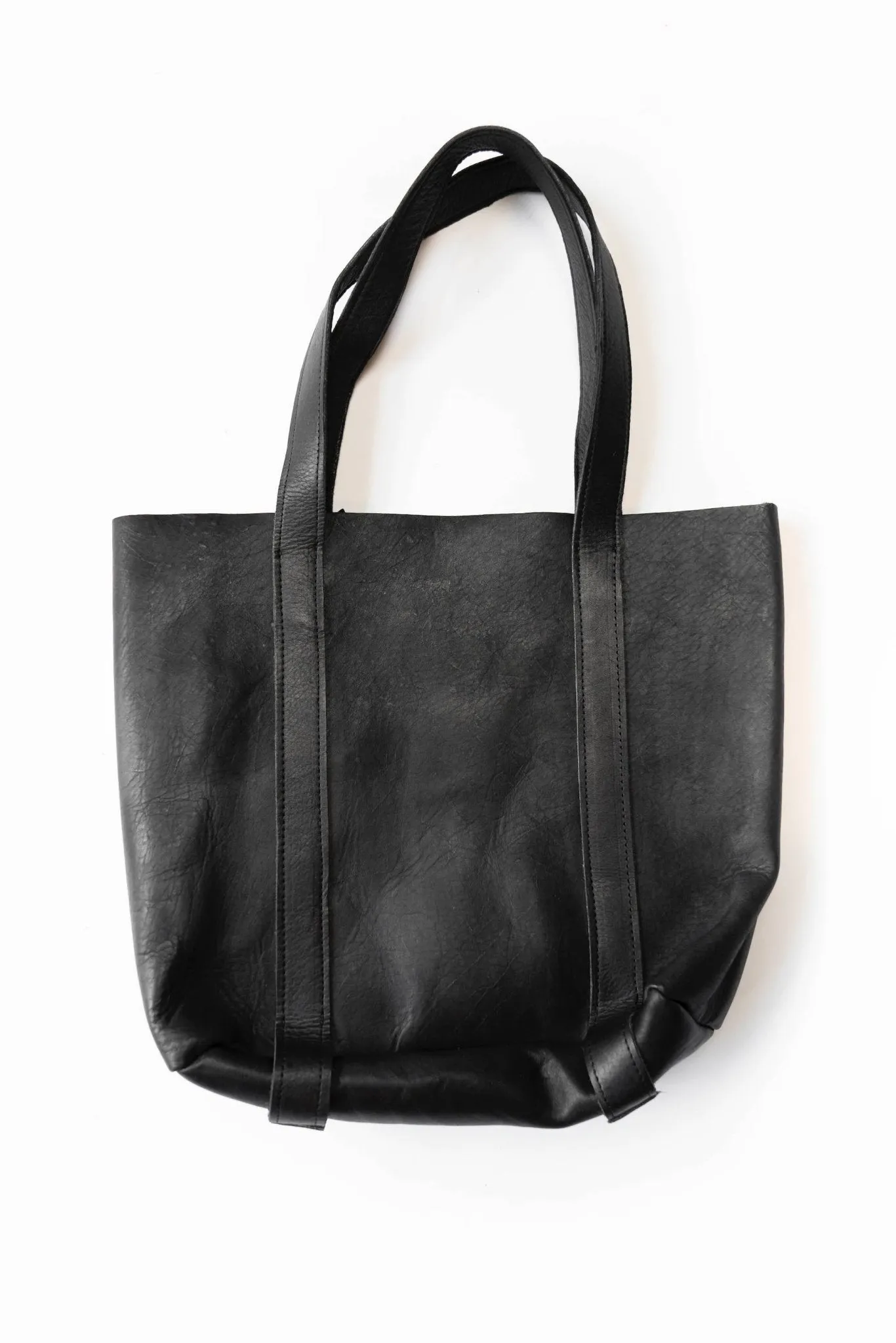 2nd Story Goods Large Raw Leather Tote