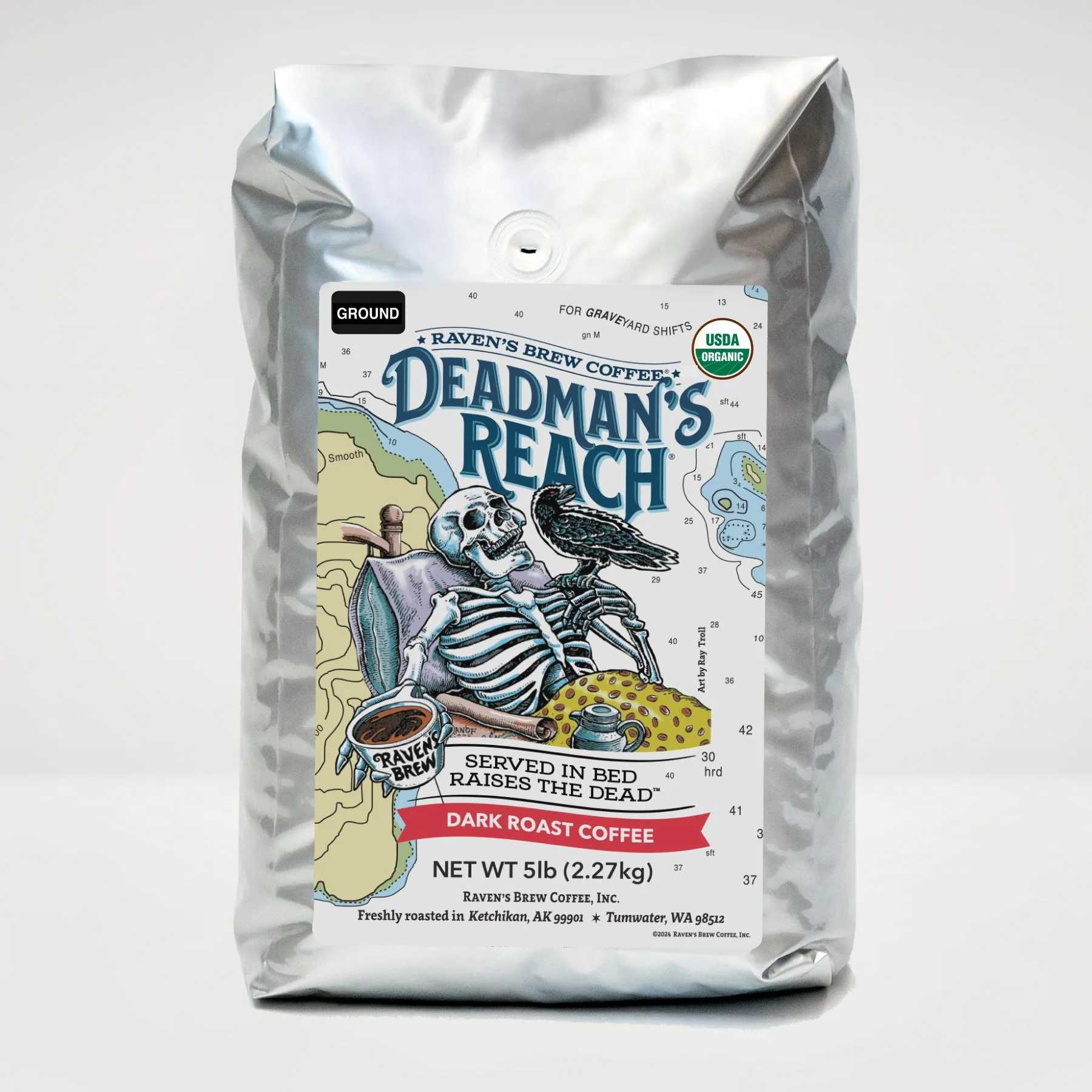 5lb Organic Deadman's Reach® Coffee