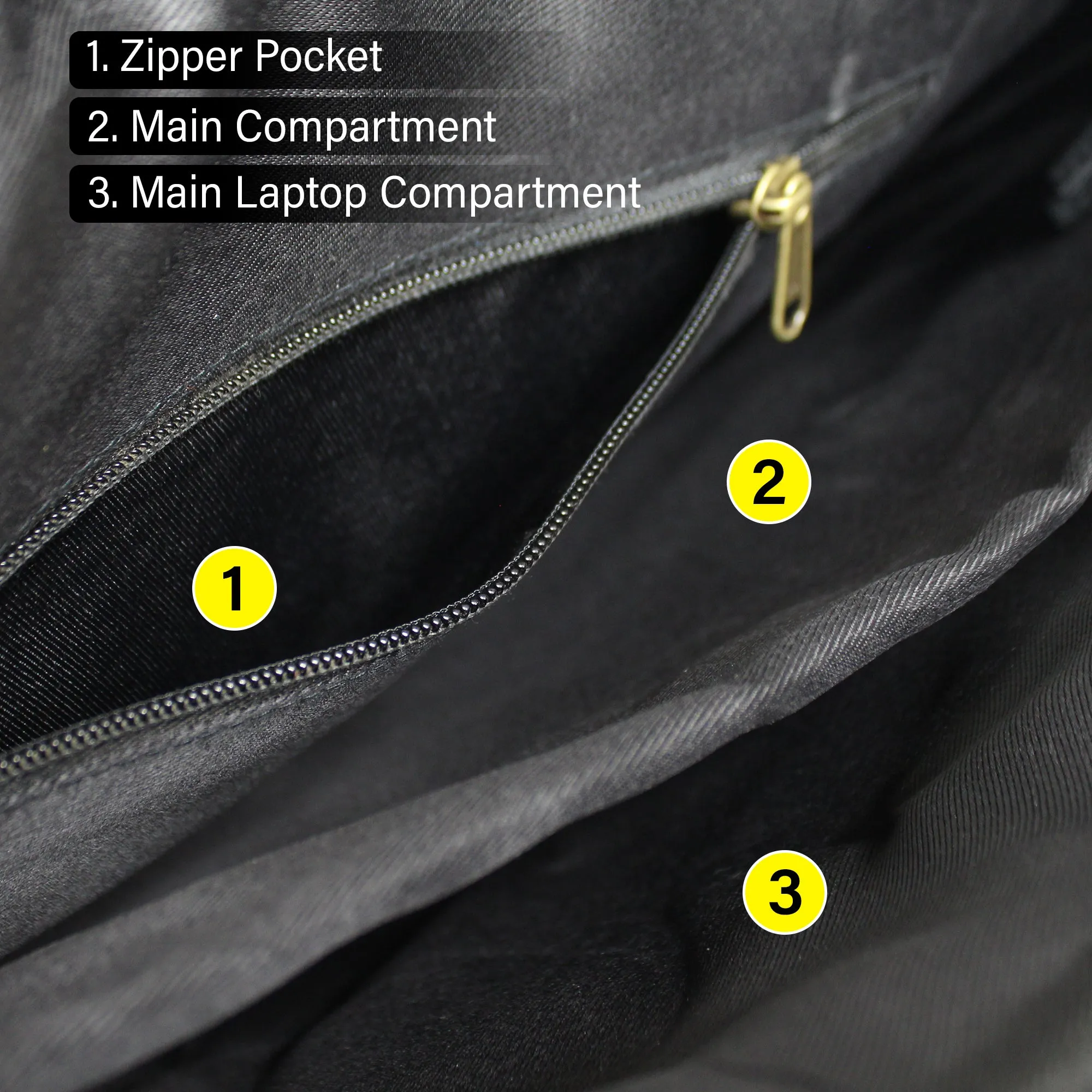 Aristo Laptop Bag - Black   Green