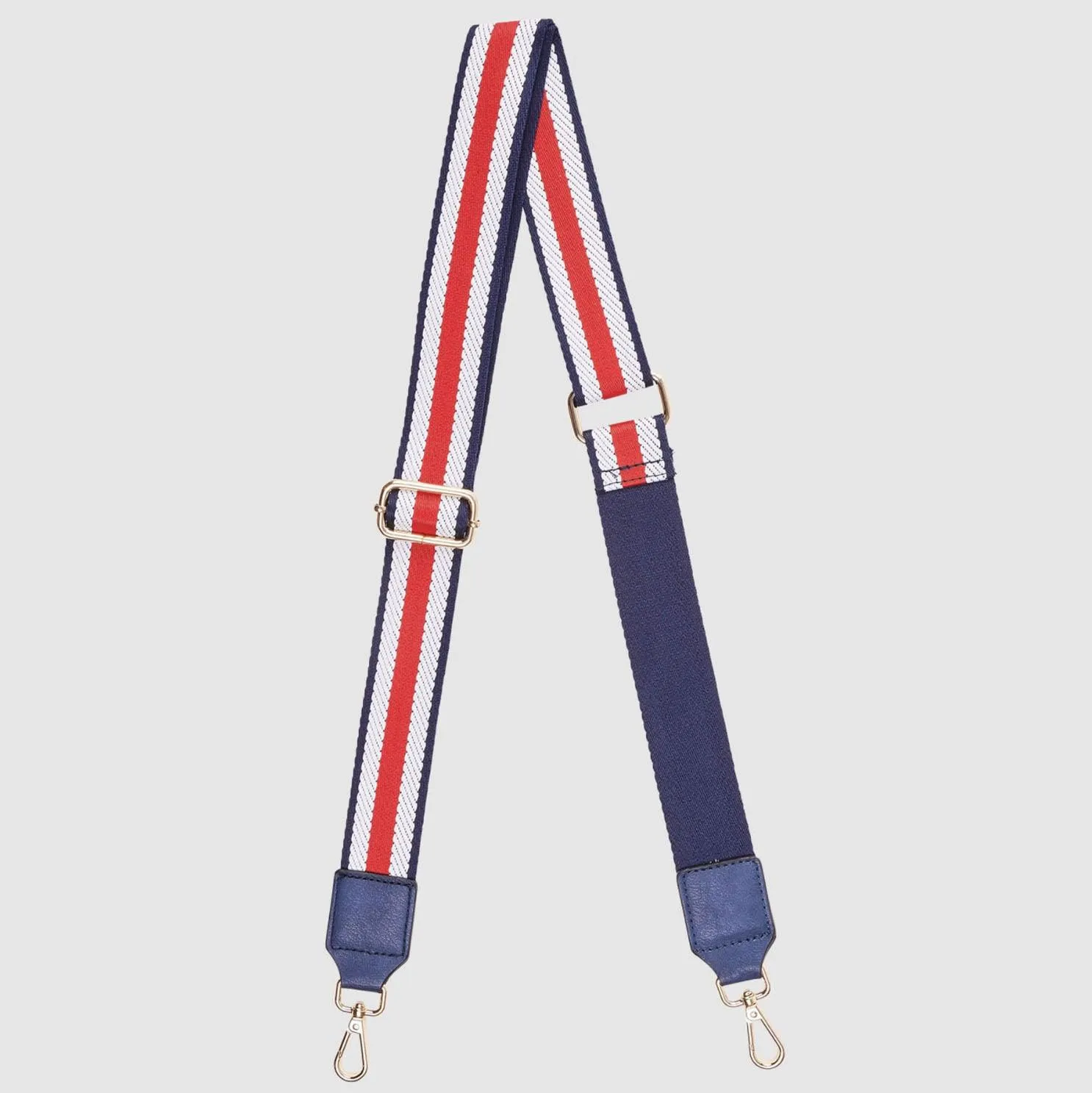 Bag Strap | Navy/Raspberry
