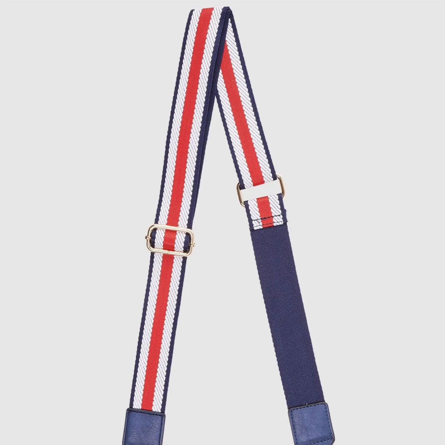 Bag Strap | Navy/Raspberry