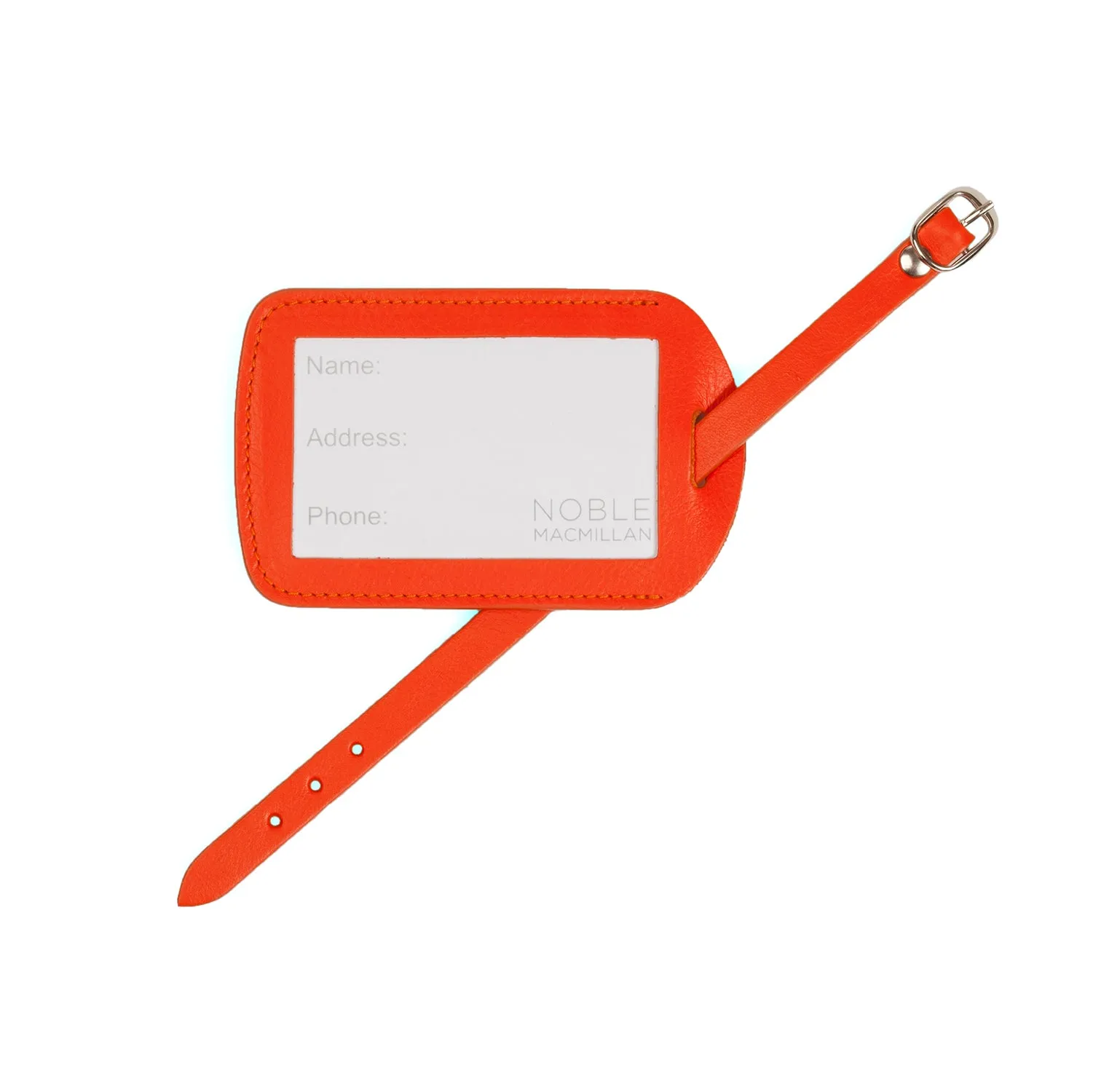 Chelsea Leather Luggage Tag