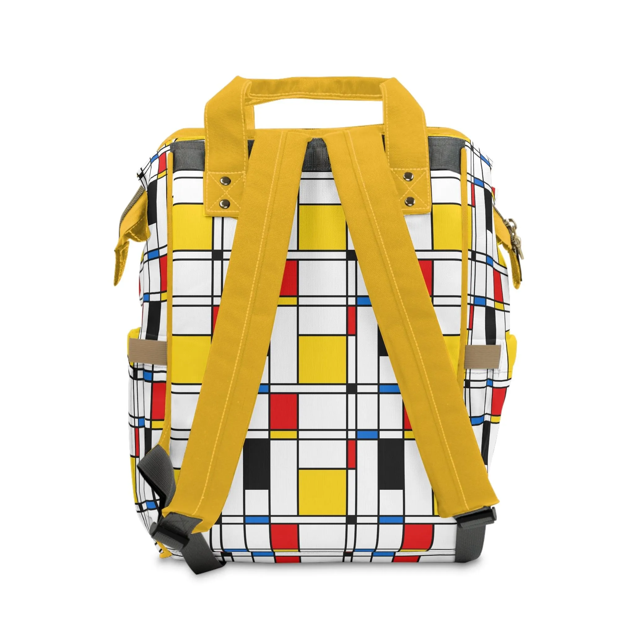 Chic Abstract Luxury Diaper Backpack: The Ultimate Parenting Accessory
