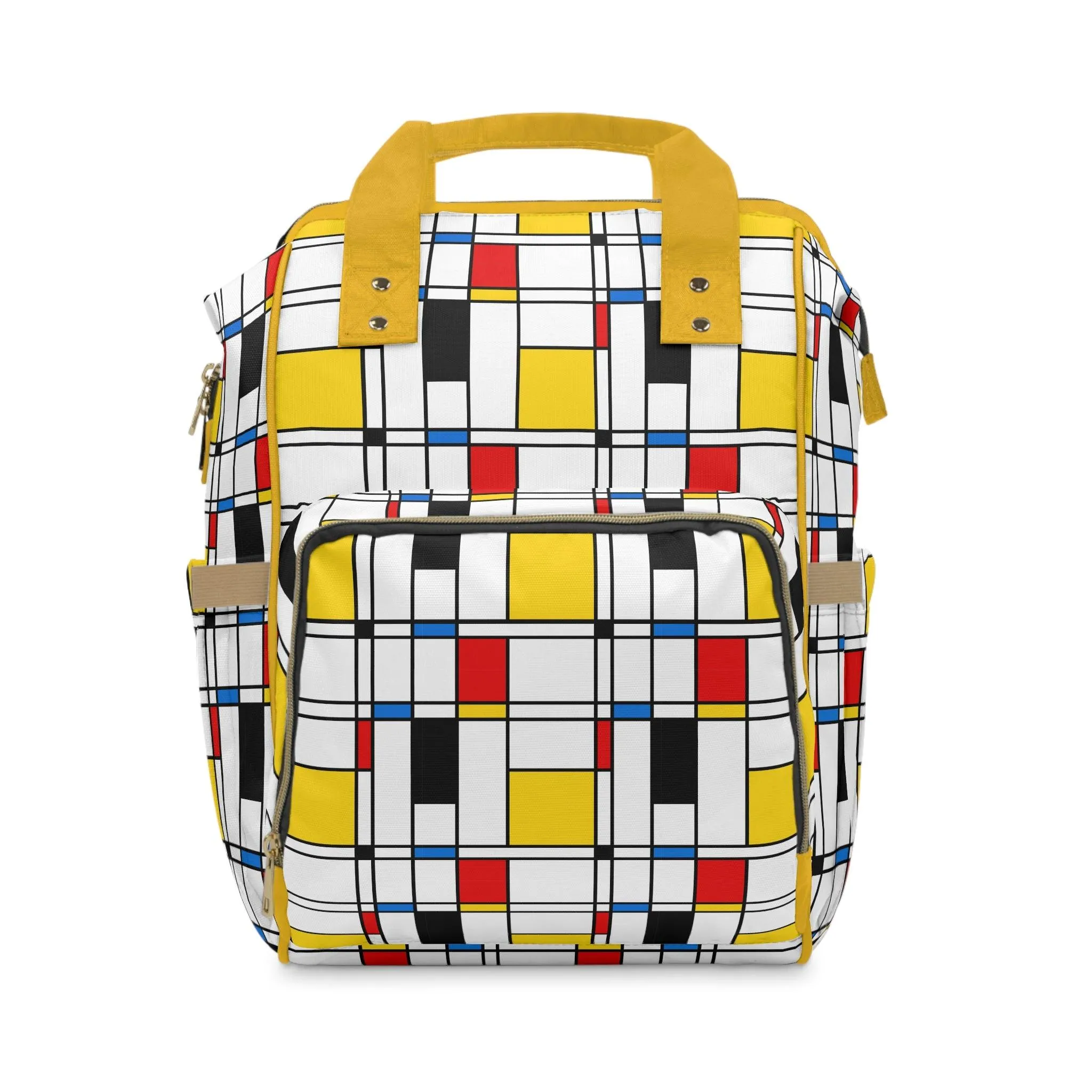Chic Abstract Luxury Diaper Backpack: The Ultimate Parenting Accessory