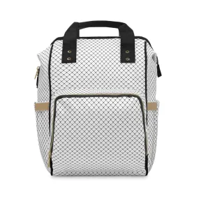 Chic Nylon Diaper Backpack for Stylish Parents - The Perfect Fusion of Elegance and Practicality
