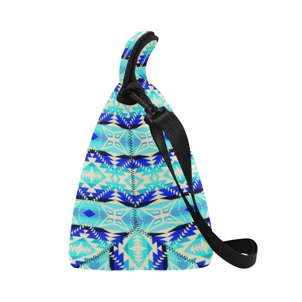 Coastal War Party Neoprene Lunch Bag/Large