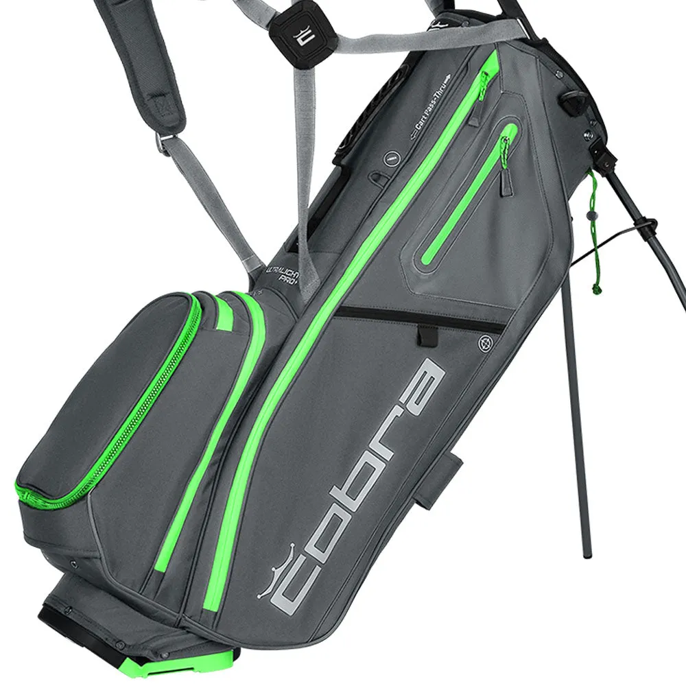 Cobra Ultralight Pro  Stand Bag - Quiet Shade/Green Gecko