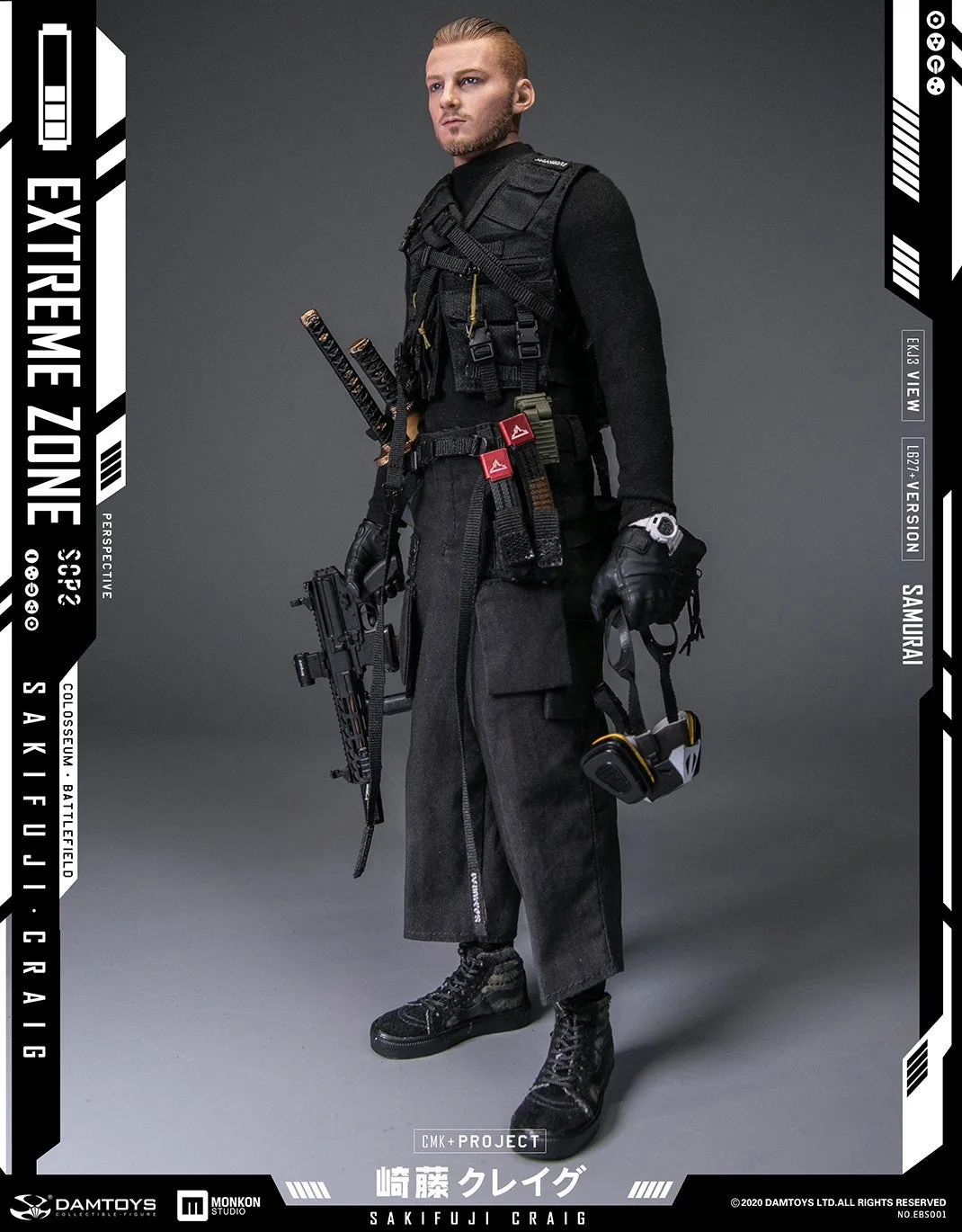 DAM Toys - Extreme Zone Samurai Sakifuji Craig