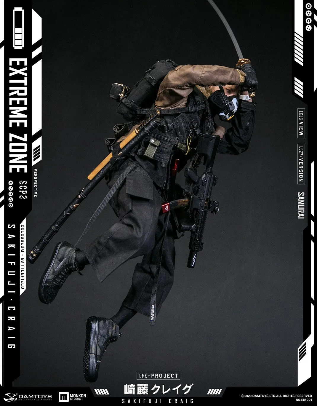 DAM Toys - Extreme Zone Samurai Sakifuji Craig