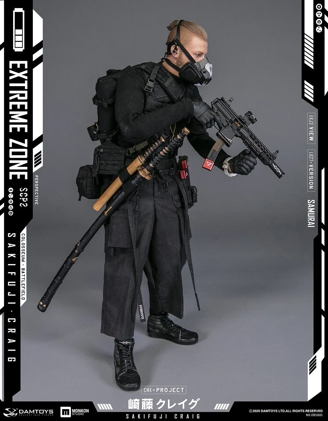 DAM Toys - Extreme Zone Samurai Sakifuji Craig