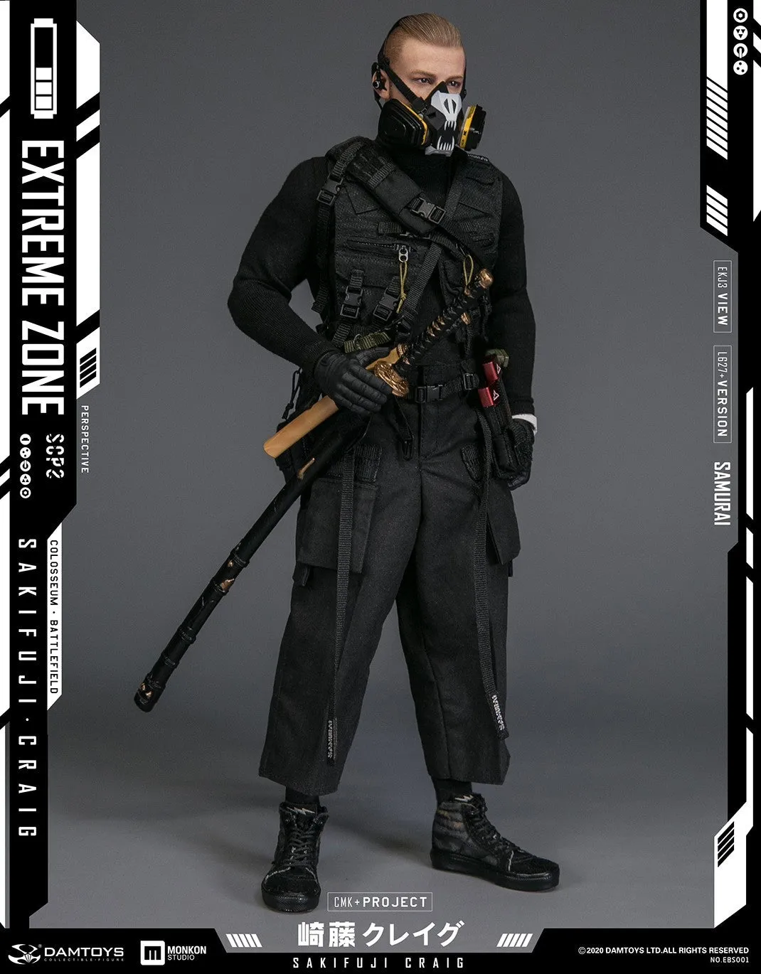 DAM Toys - Extreme Zone Samurai Sakifuji Craig