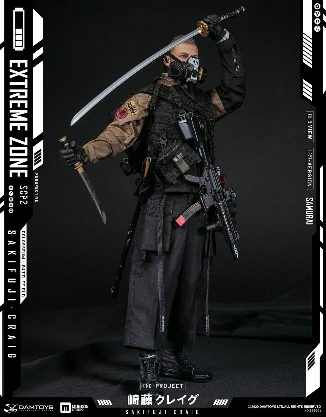 DAM Toys - Extreme Zone Samurai Sakifuji Craig