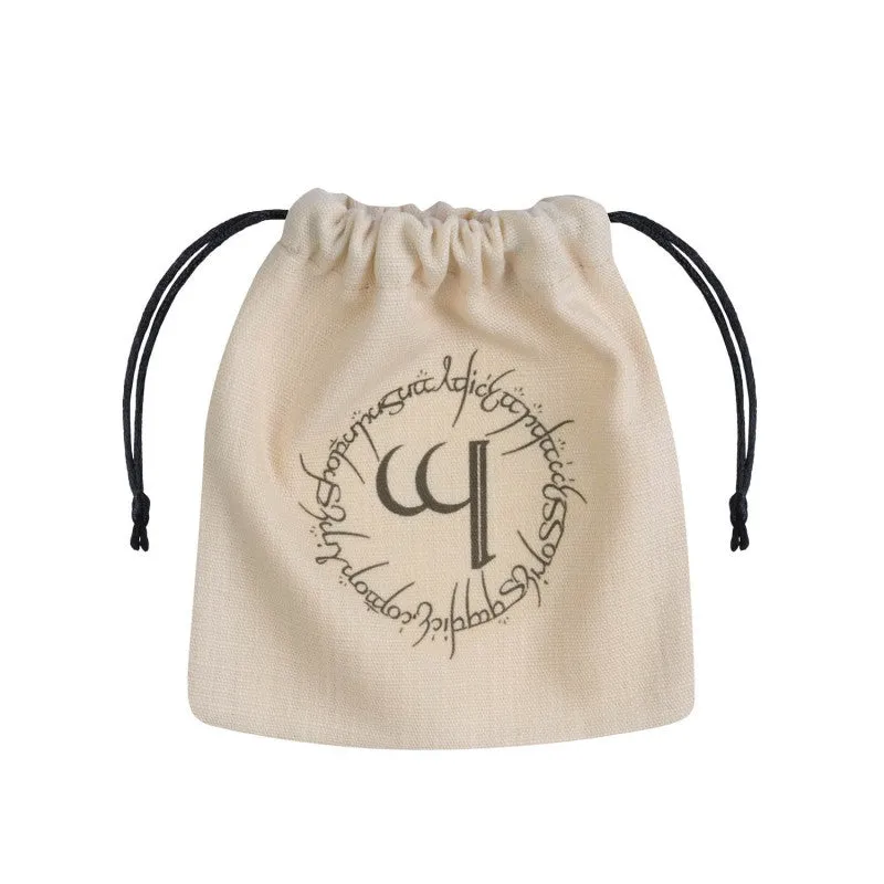 Dice Bag - Elvish Beige and Black