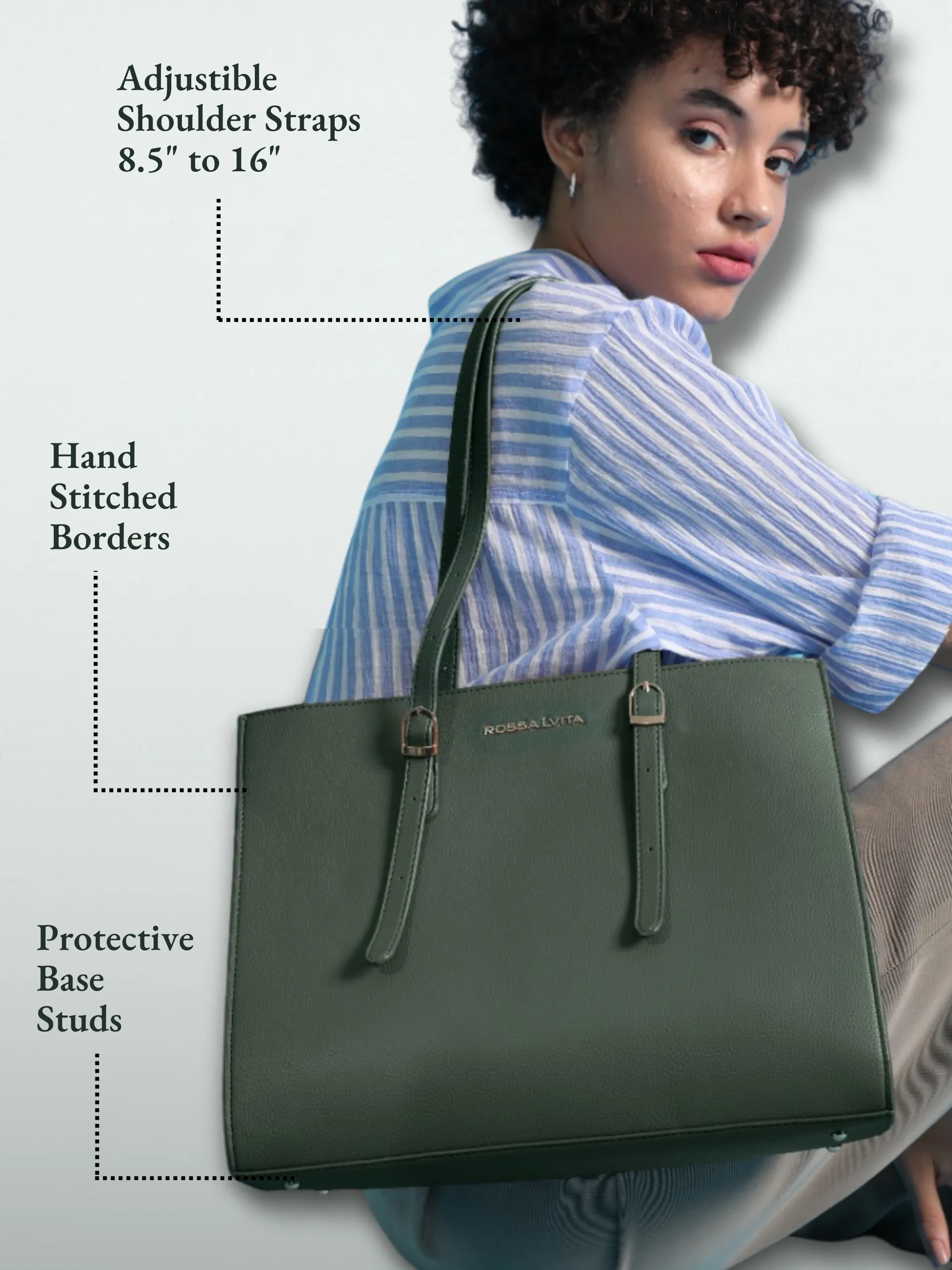 Eowyn Laptop Bag Fern Green