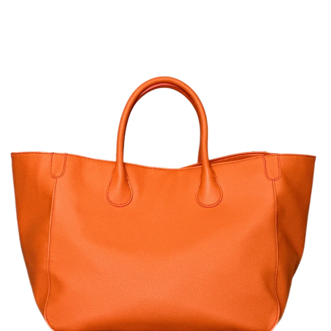 Everyday Vegan Tote Removable Charms  - Orange