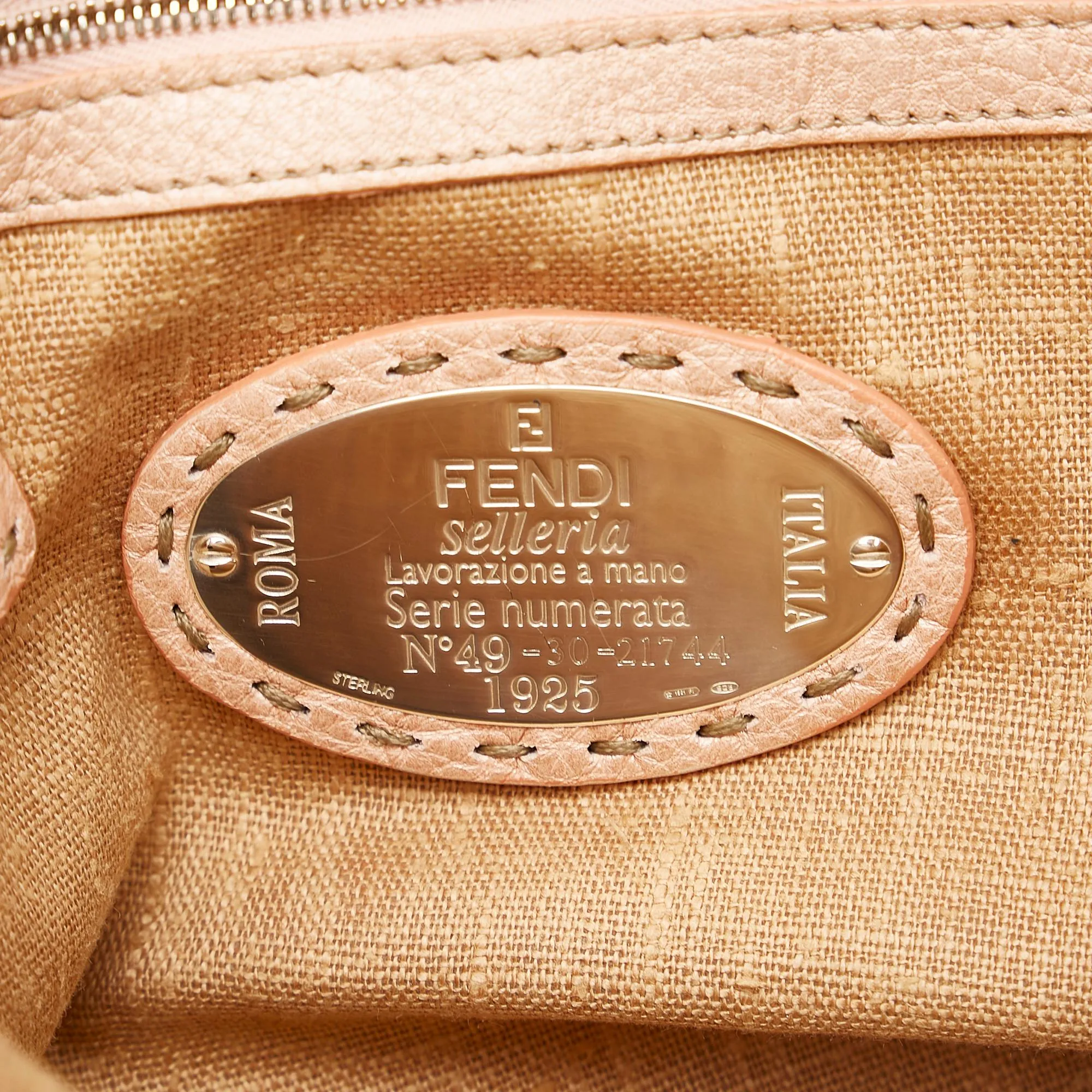 Fendi Selleria Leather Handbag (SHG-25883)
