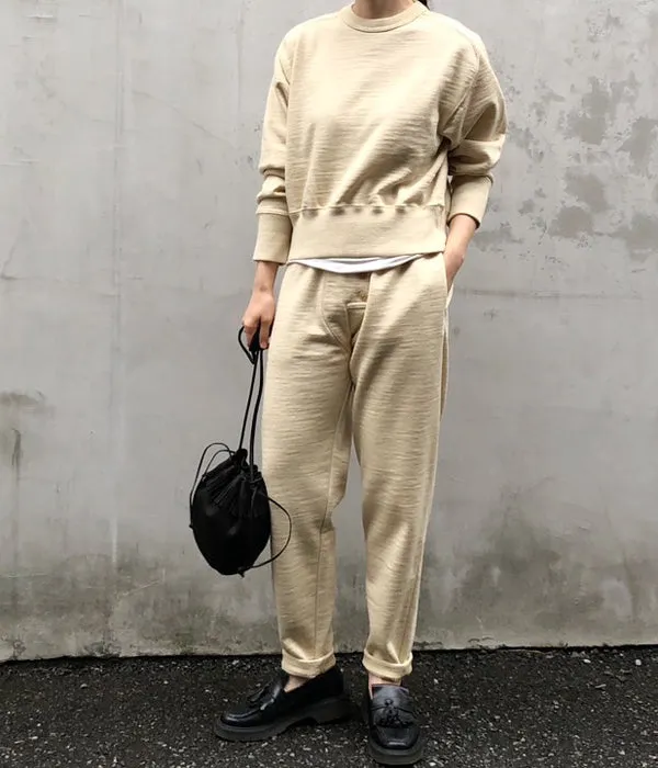 FUMIKA_UCHIDA/SWEAT SHIRT(STRAW)