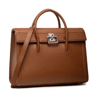 Furla Villa Medium Tote Bag - Cognac