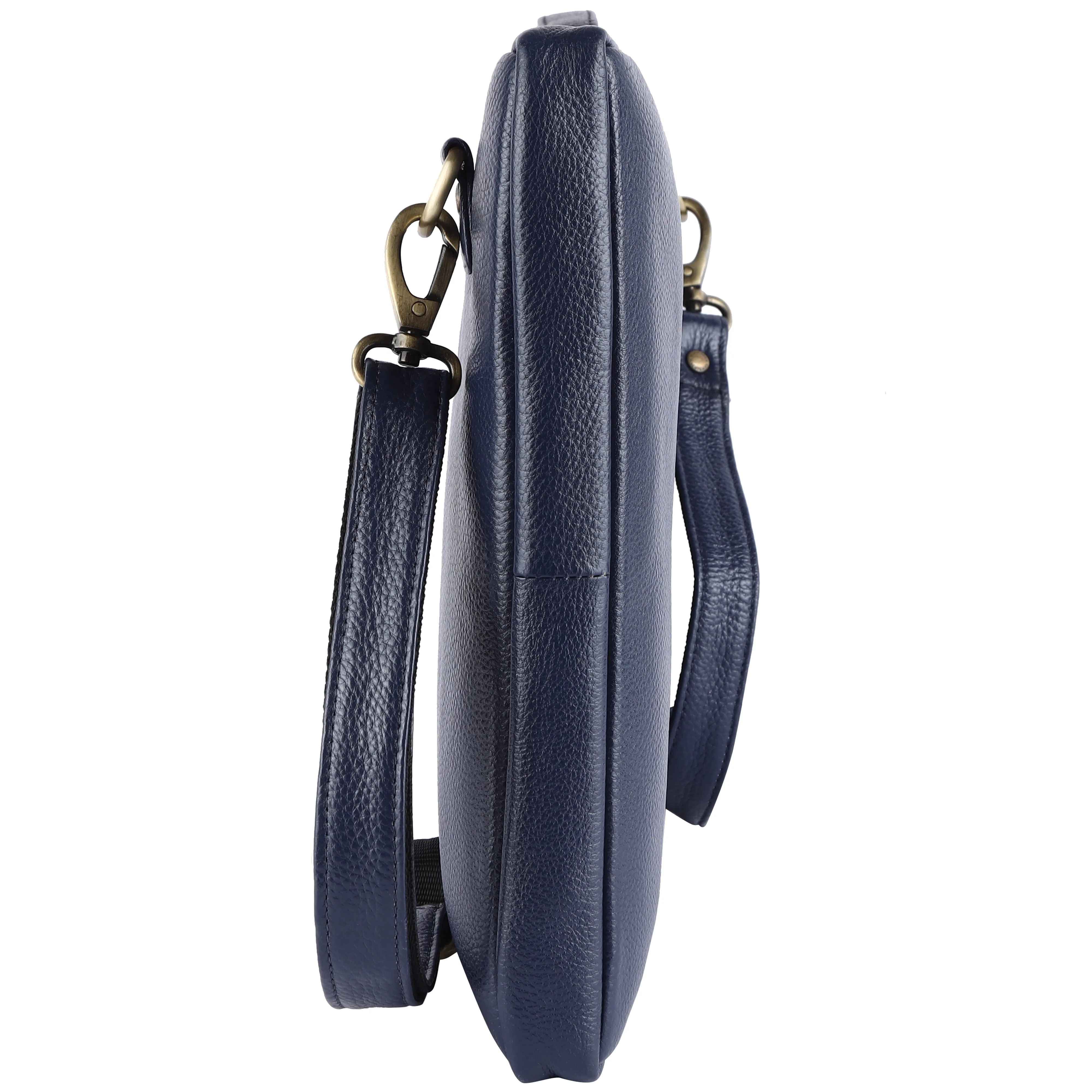 Genuine Leather Stylish Slim Laptop Sleeve Bag - Fits up to 15.6 Inch Laptop/MacBook