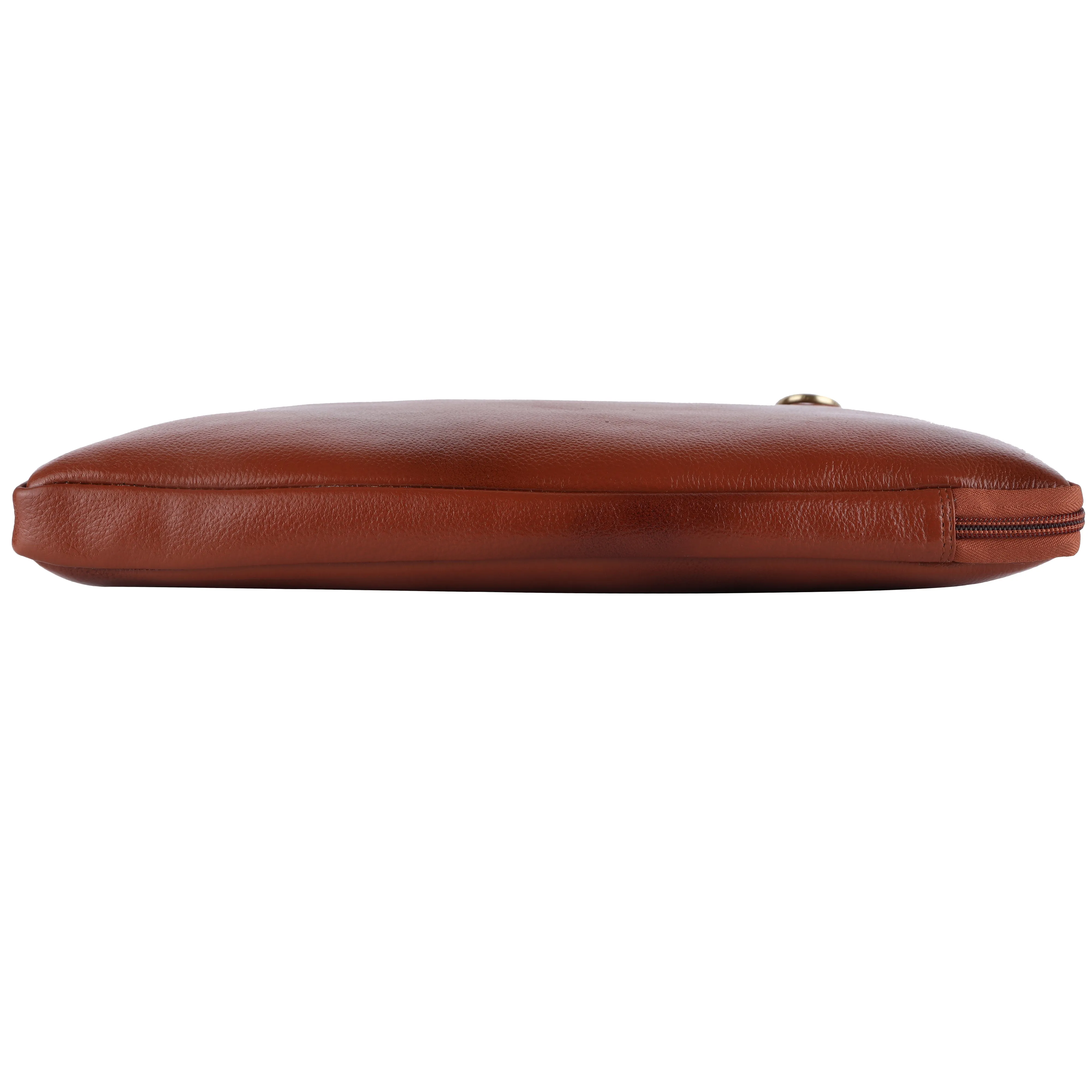 Genuine Leather Stylish Slim Laptop Sleeve Bag - Fits up to 15.6 Inch Laptop/MacBook