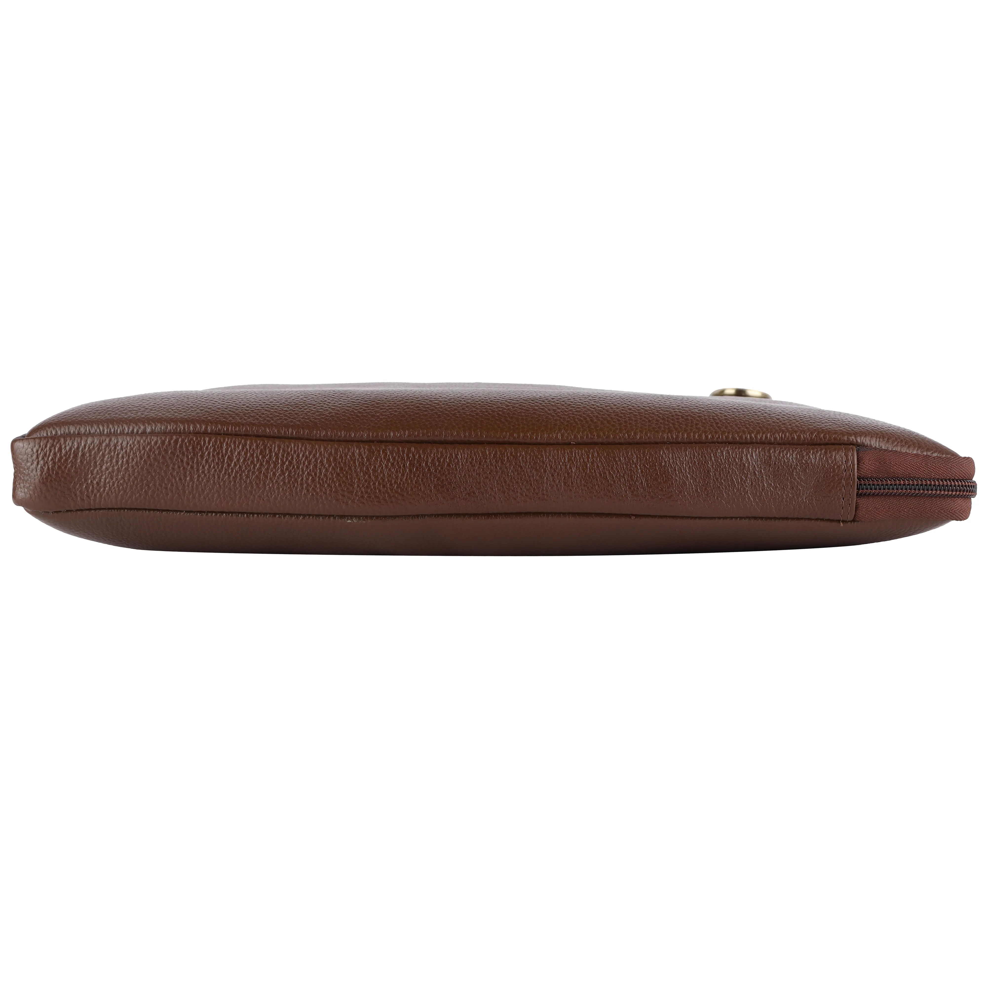 Genuine Leather Stylish Slim Laptop Sleeve Bag - Fits up to 15.6 Inch Laptop/MacBook