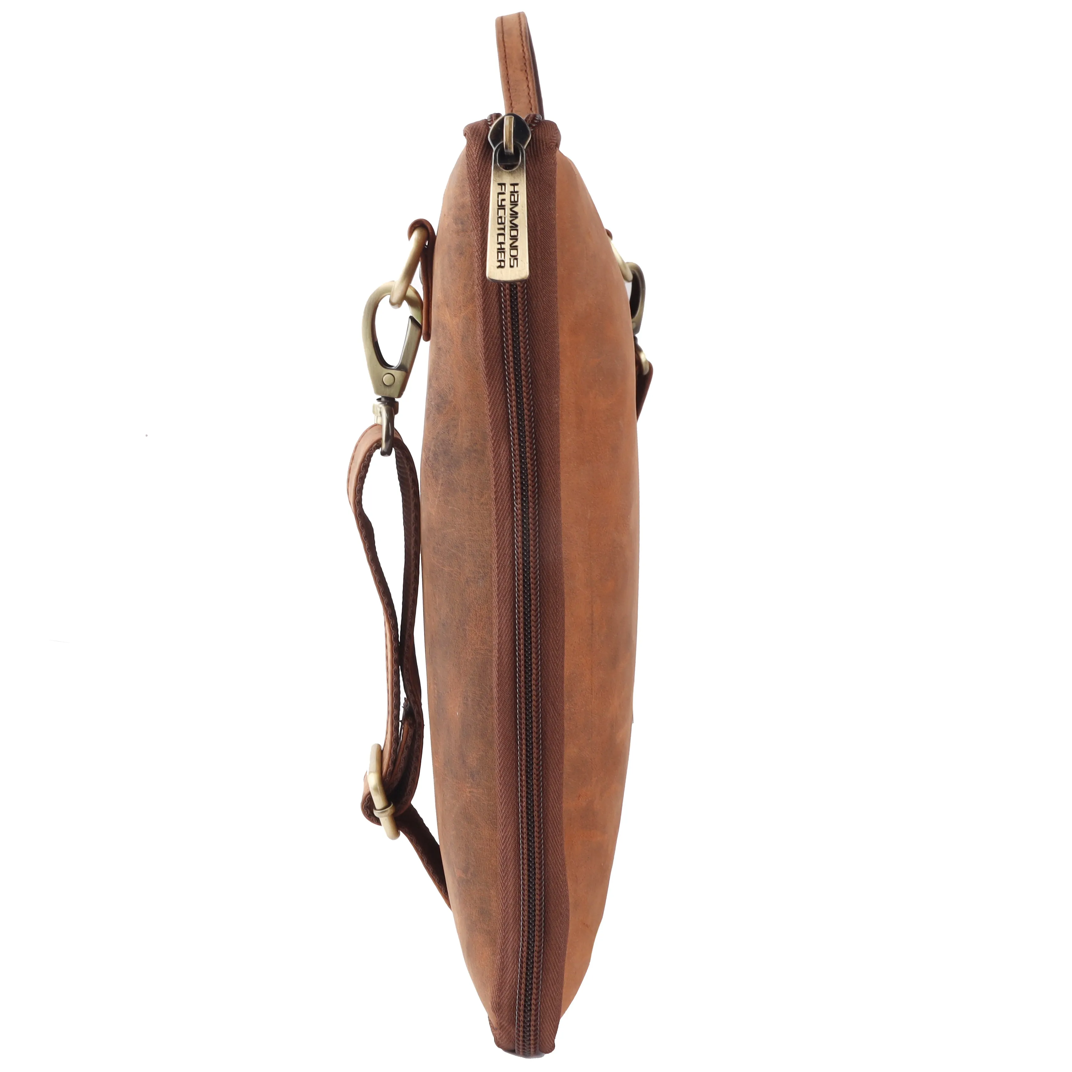 Genuine Leather Stylish Slim Laptop Sleeve Bag - Fits up to 15.6 Inch Laptop/MacBook