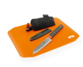 GSI Santoku Roll Up Cutting Board Knife Set