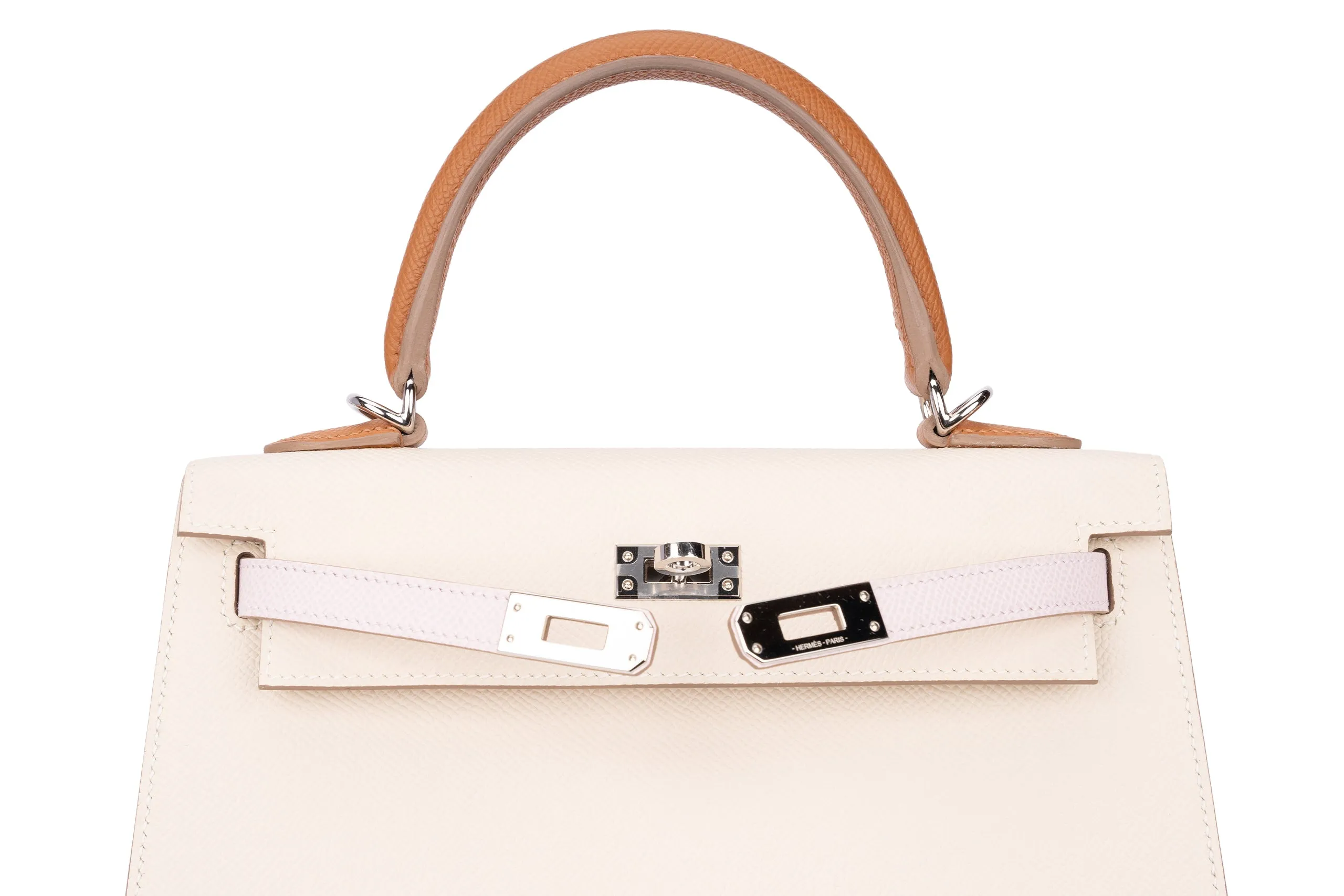 Hermès Kelly 25 Sellier Epsom Tri-Colour PHW