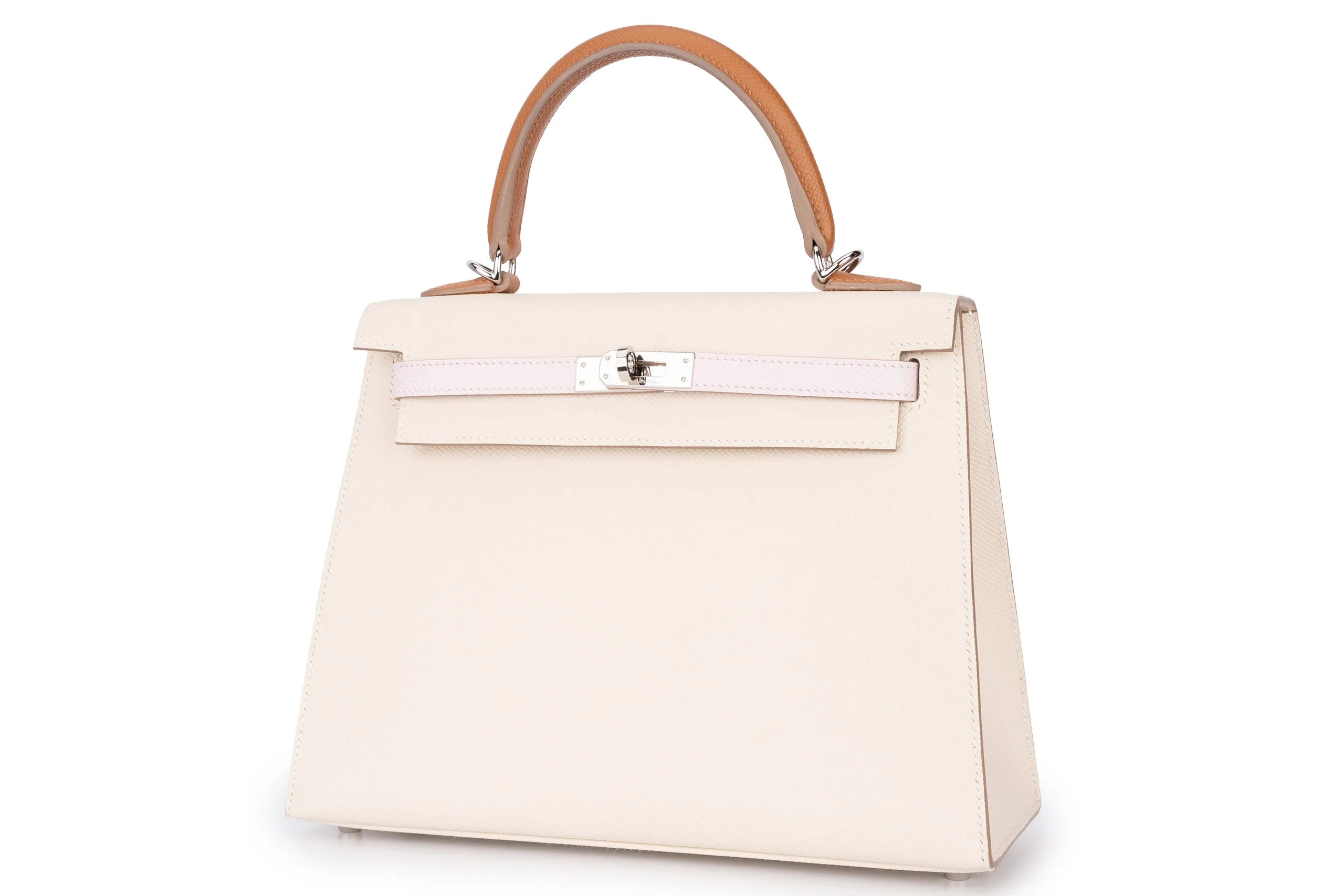 Hermès Kelly 25 Sellier Epsom Tri-Colour PHW