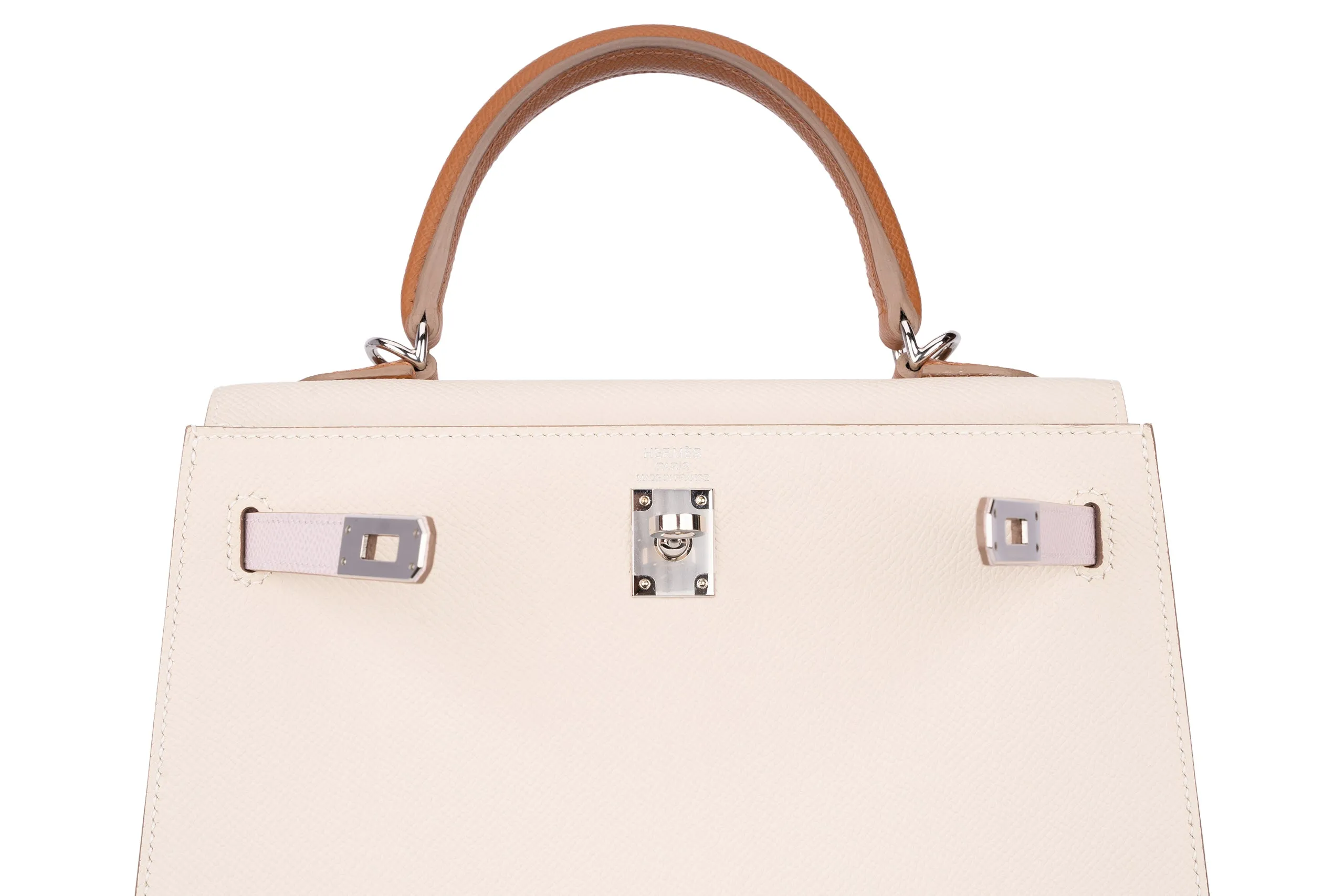 Hermès Kelly 25 Sellier Epsom Tri-Colour PHW