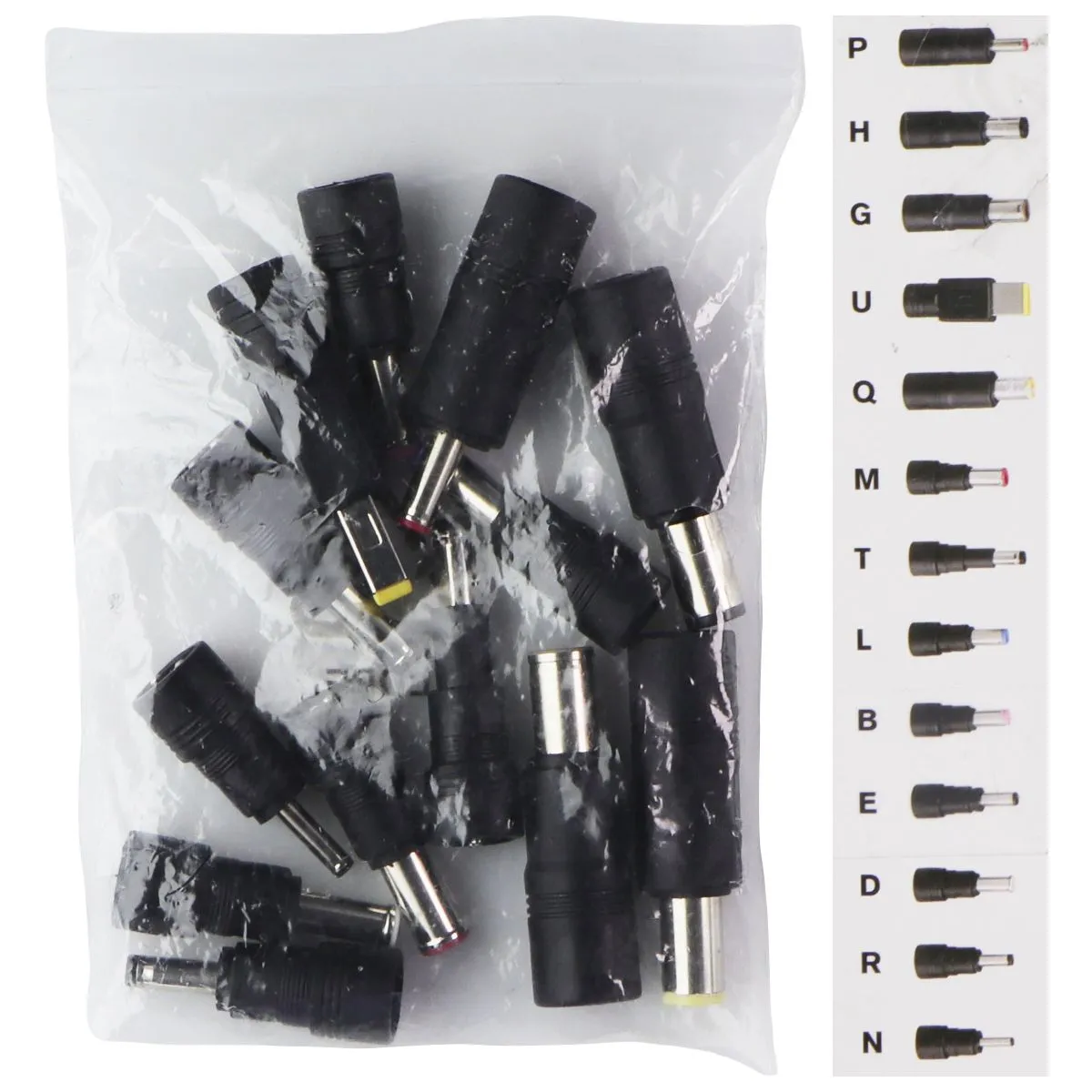 InMotion 90-Watt (2m/6.6-Ft) Universal Laptop Charger with 13 Connectors - Black