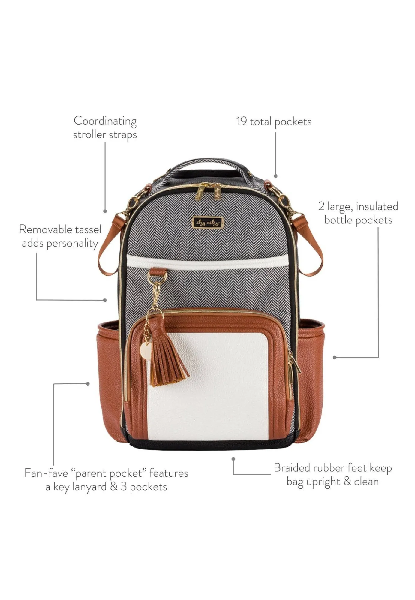 Itzy Ritzy Mystic Boss Plus™ Backpack Diaper Bag