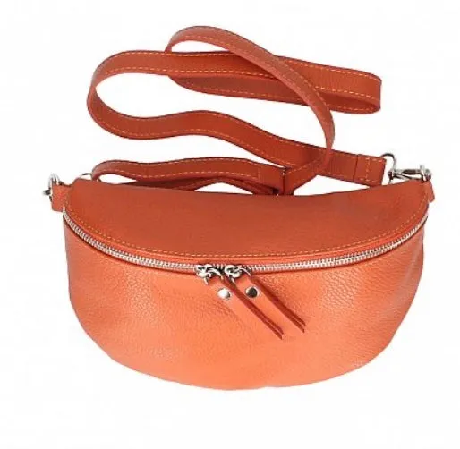 JADE   Italian leather sling/waist bag with detachable strap