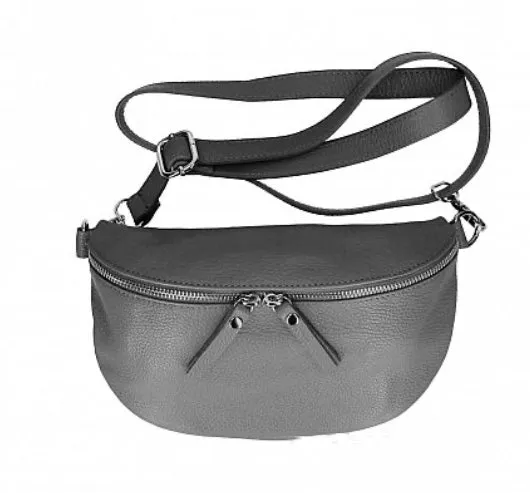JADE   Italian leather sling/waist bag with detachable strap