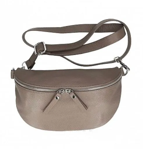 JADE   Italian leather sling/waist bag with detachable strap