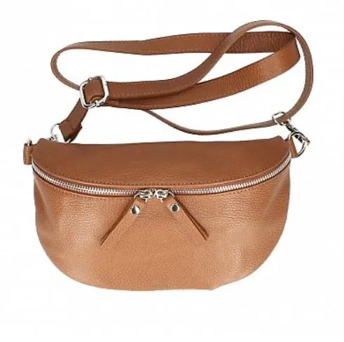 JADE   Italian leather sling/waist bag with detachable strap