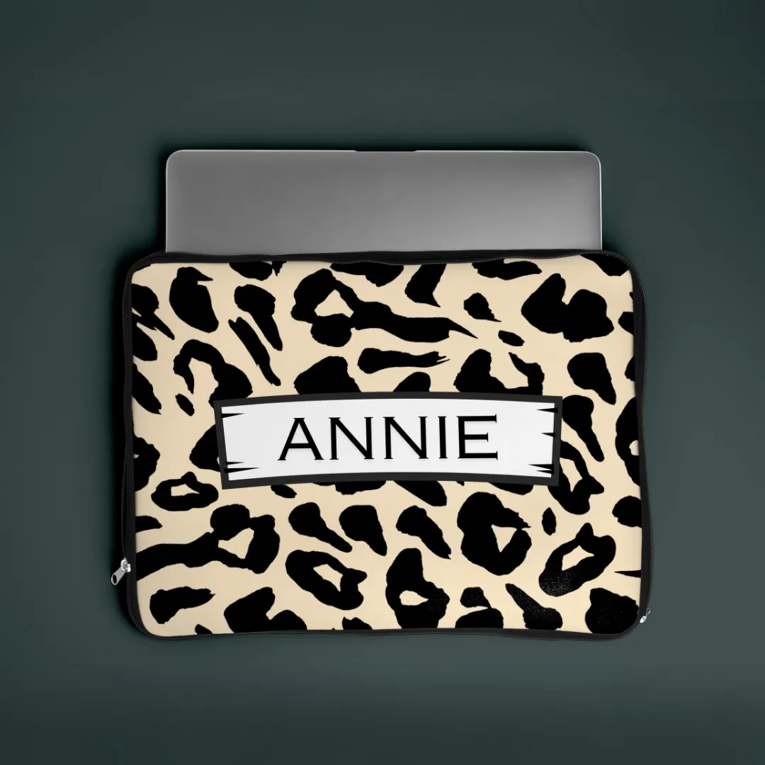 Laptop Sleeve - Cheetah Print
