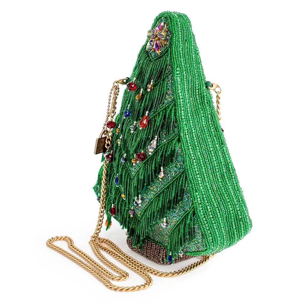 MAR Festive Fir Holiday Christmas Tree Crossbody Handbag