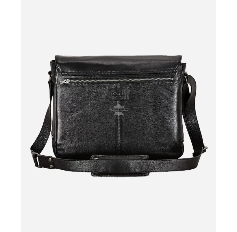 Mens Laptop Bag Leather Briefcase Satchel Shoulder Messenger Bag