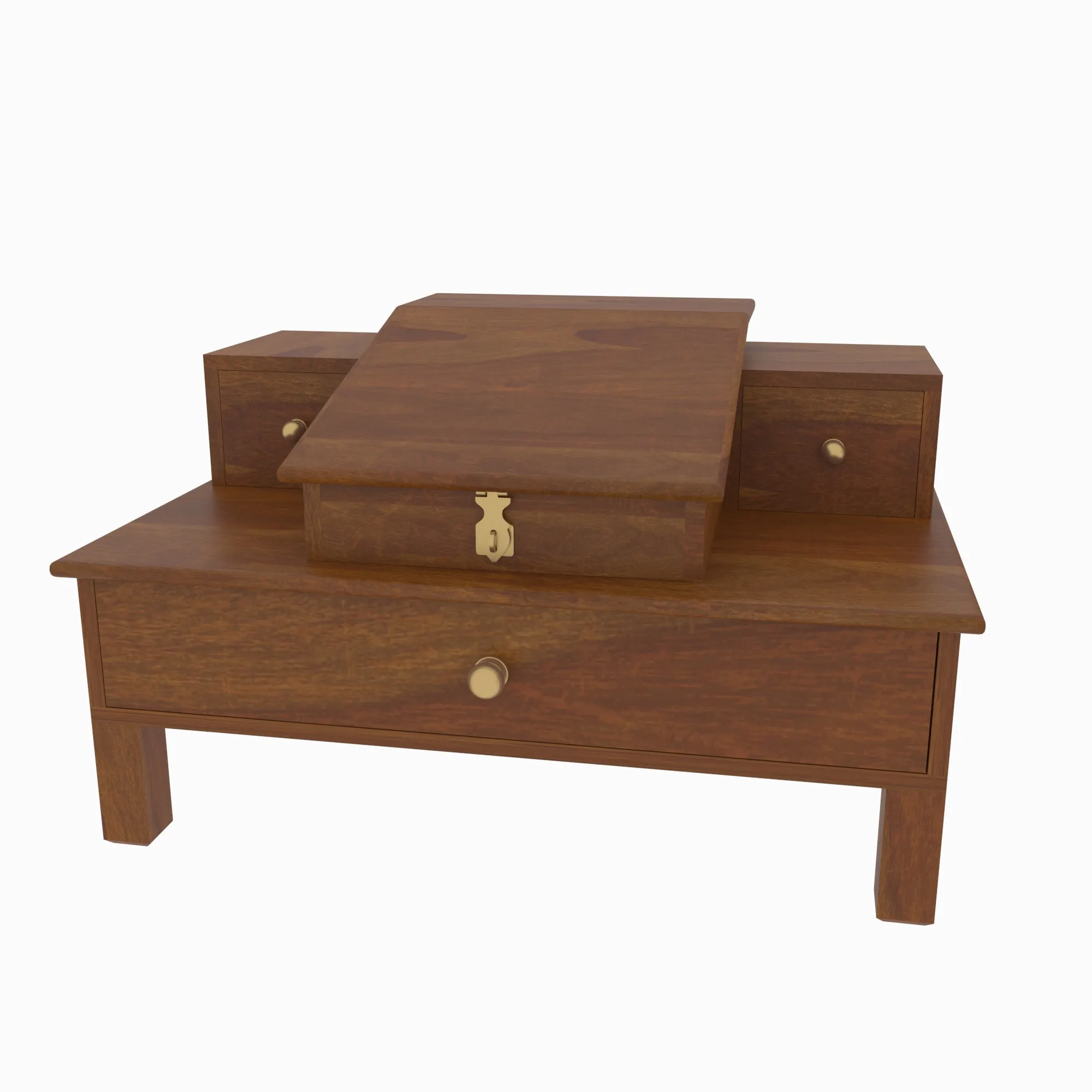 Montage Traver Handmade Max Brown Wooden Handmade Lapdesk