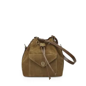 Morgan cognac gold bag