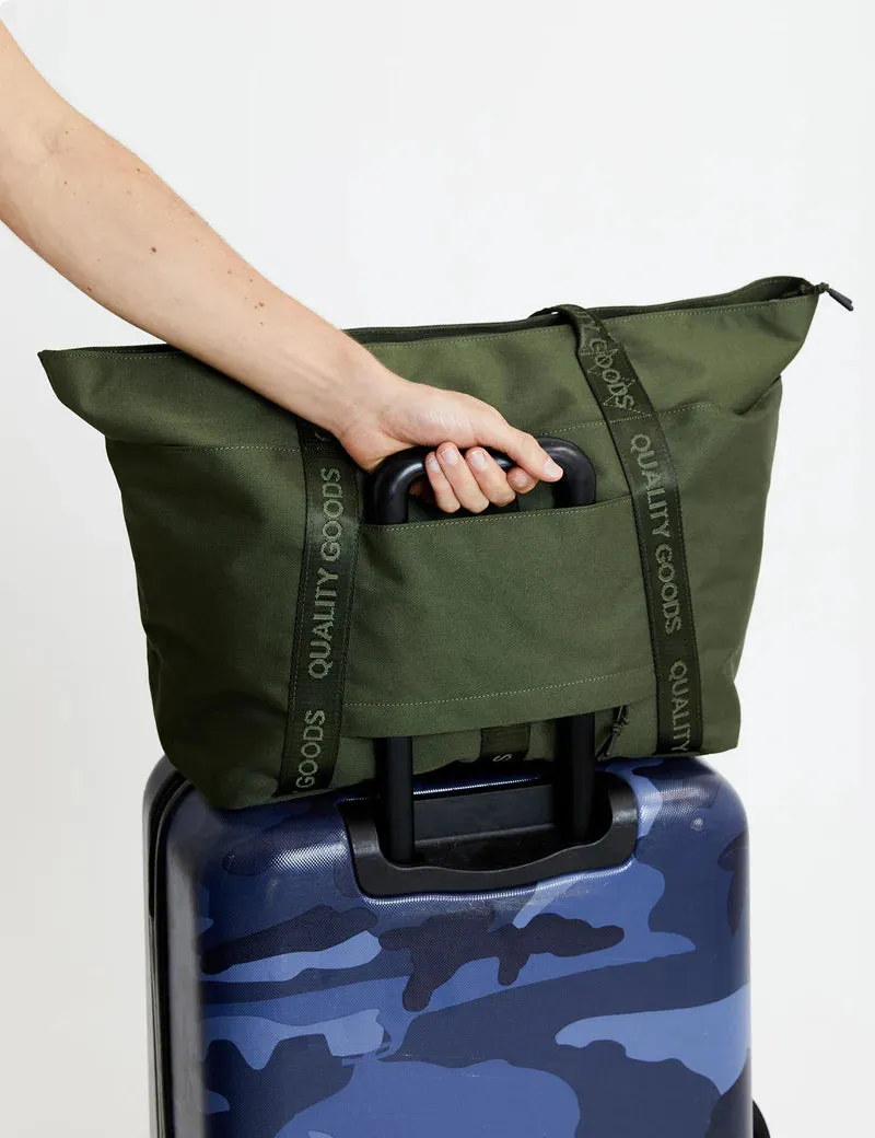 MR SIMPLE - Jasper Large Tote - Army