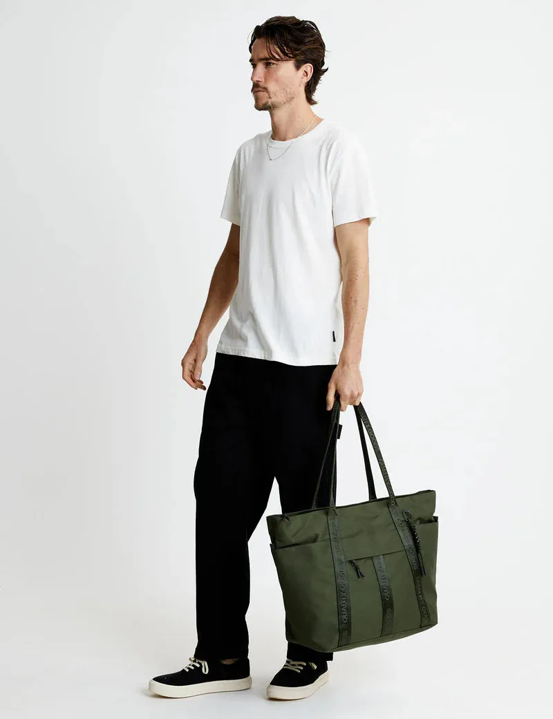 MR SIMPLE - Jasper Large Tote - Army