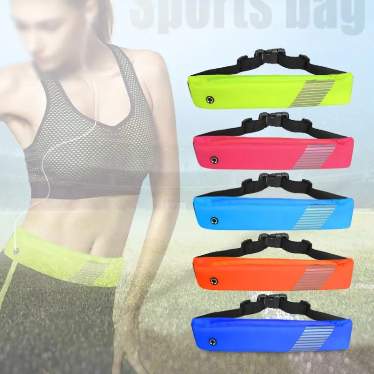 Outdoor Fitness Sports Waist Bag Multifunctional Running Invisible Close-Fitting Waist Bag(Blue)