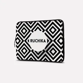 Personalized Laptop Sleeve - Hex Print